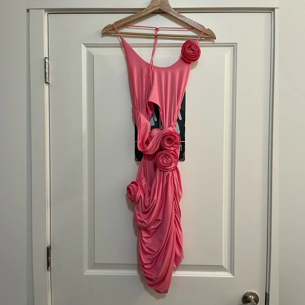 Fashion Nova Stacy's Flower Mini Dress - Picture 2 of 5